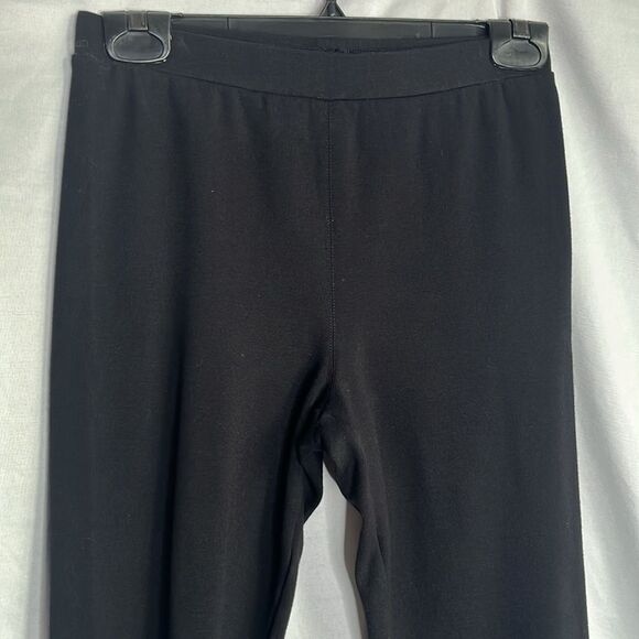 BCBGMAXAZRIA Straight Leg Black Dress Slacks - Picture 2 of 8